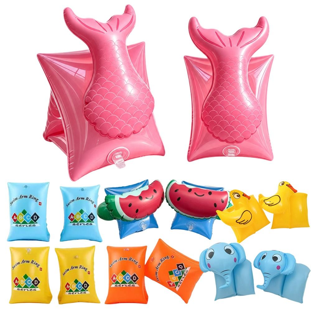 Pool Float Ring Inflatable - 1 Par de Flotadores de Brazo
