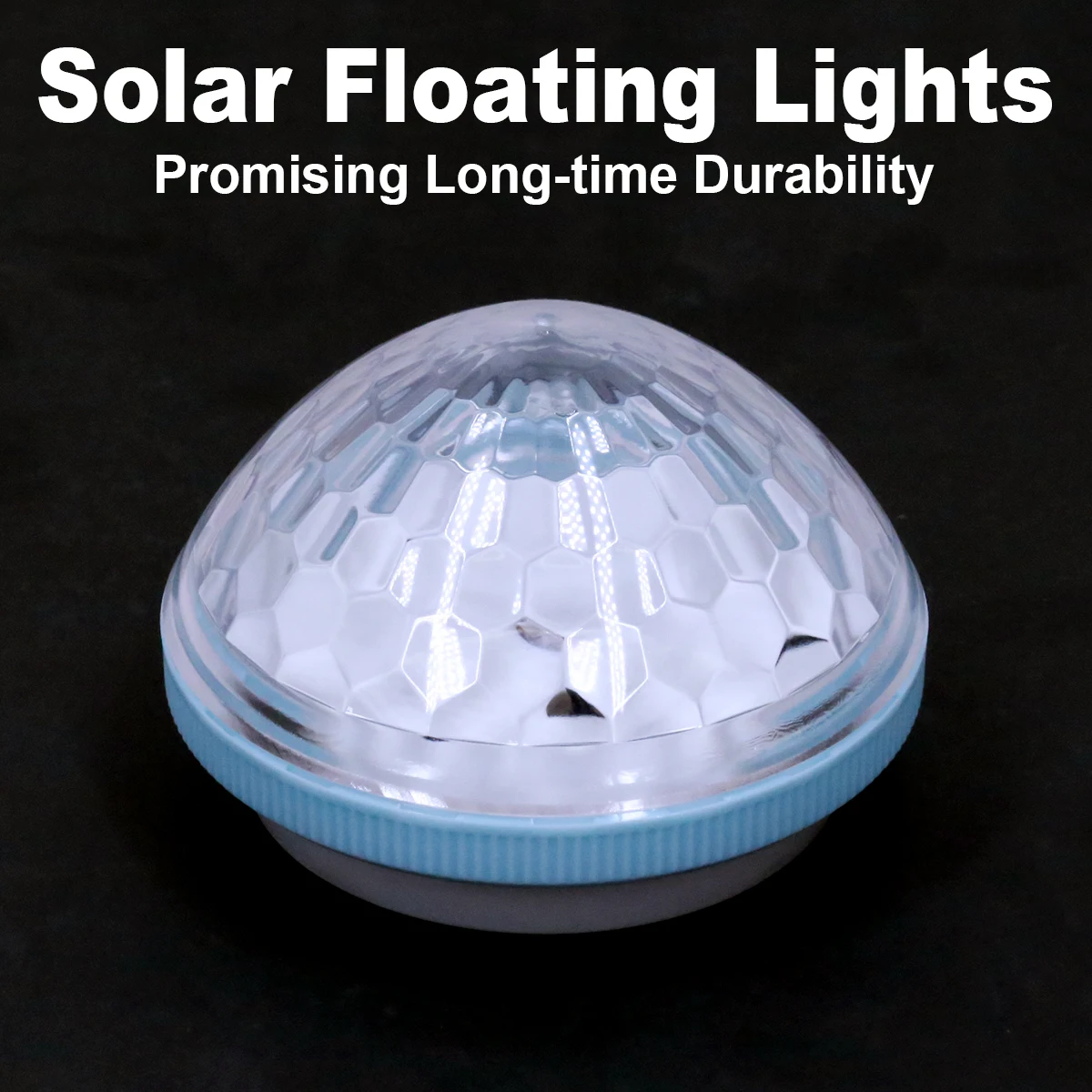 Pool Light Solar Rechargeable - Luz flotante Solar Pop para piscina,