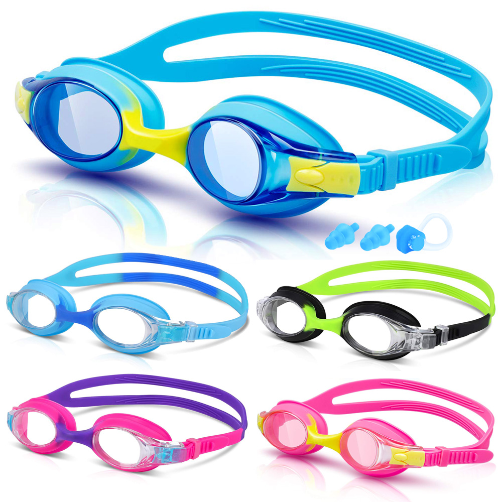 Swim Goggles Anti Fog Uv - Gafas de natación para niños jóvenes
