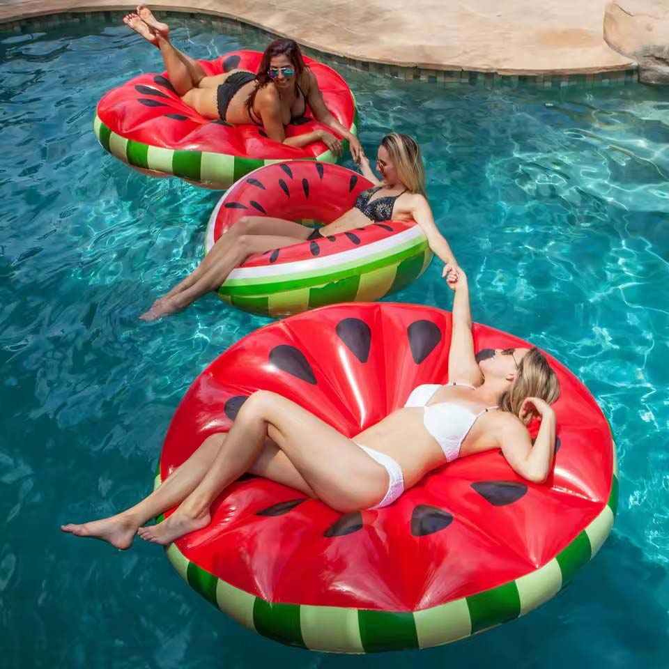 Anillo de natación con forma d - Pool Float Ring Inflatable reseña y precio