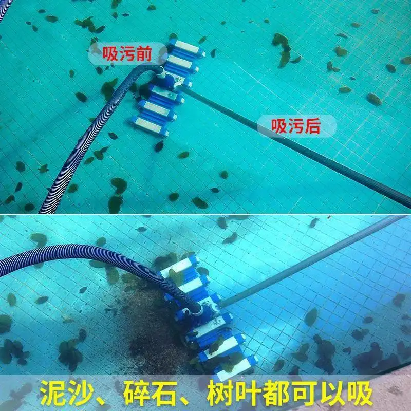 Máquina de succión de aguas re - Pool Vacuum Manual reseña y precio