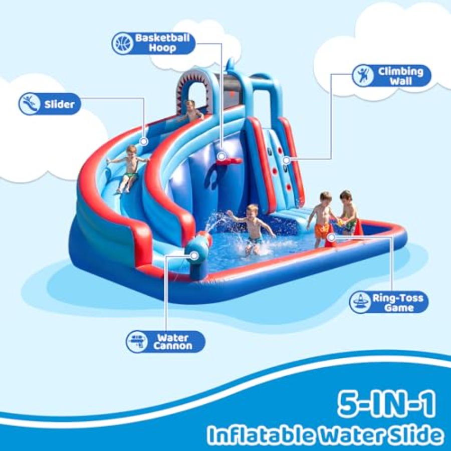 Tobogán acuático inflable para - Water Slide Inflatable reseña y precio