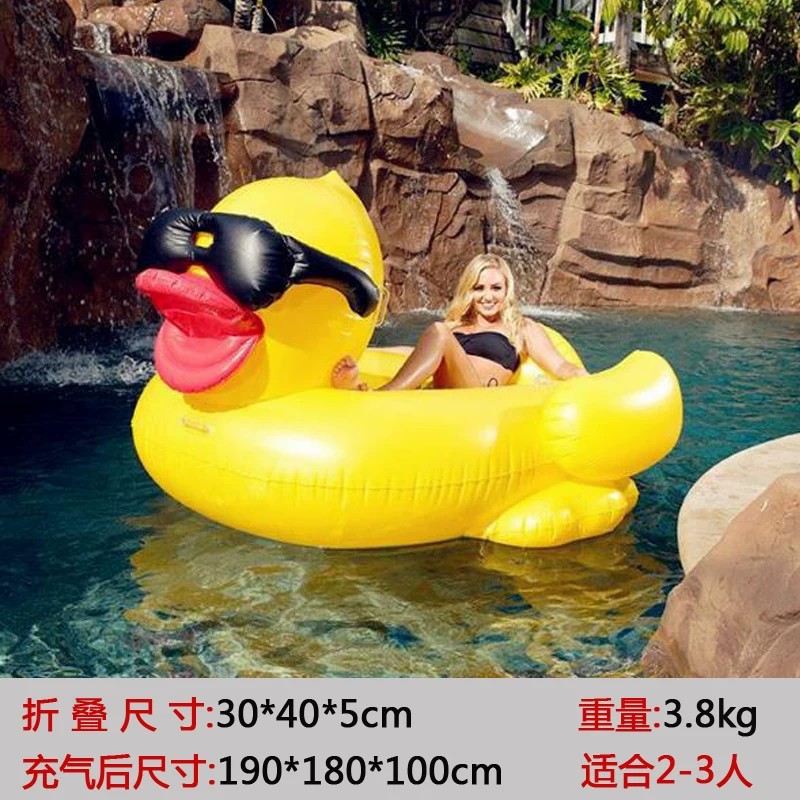 Flotador inflable de PVC con f - Pool Float Ring Inflatable reseña y precio
