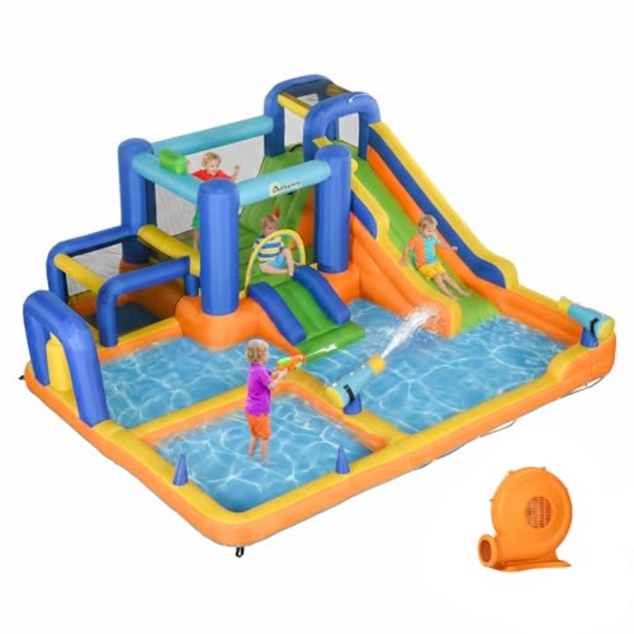 Tobogán acuático inflable 7 en - Water Slide Inflatable reseña y precio