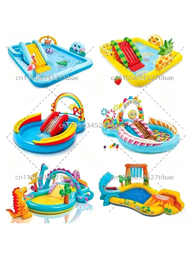 Piscina Inflable Infantil con  - Water Slide Inflatable reseña y precio