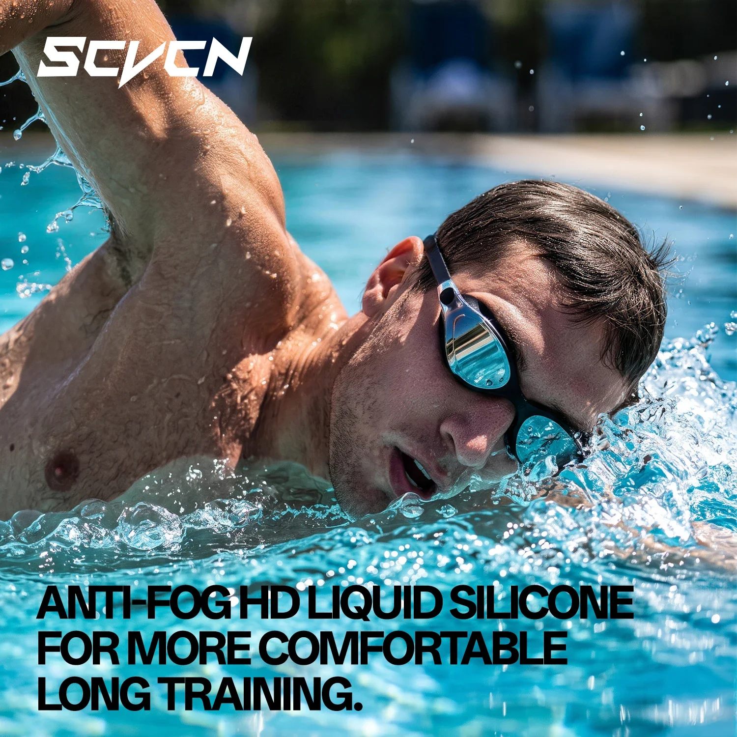 SCVCN: nuevas gafas de natació - Swim Goggles Anti Fog Uv reseña y precio