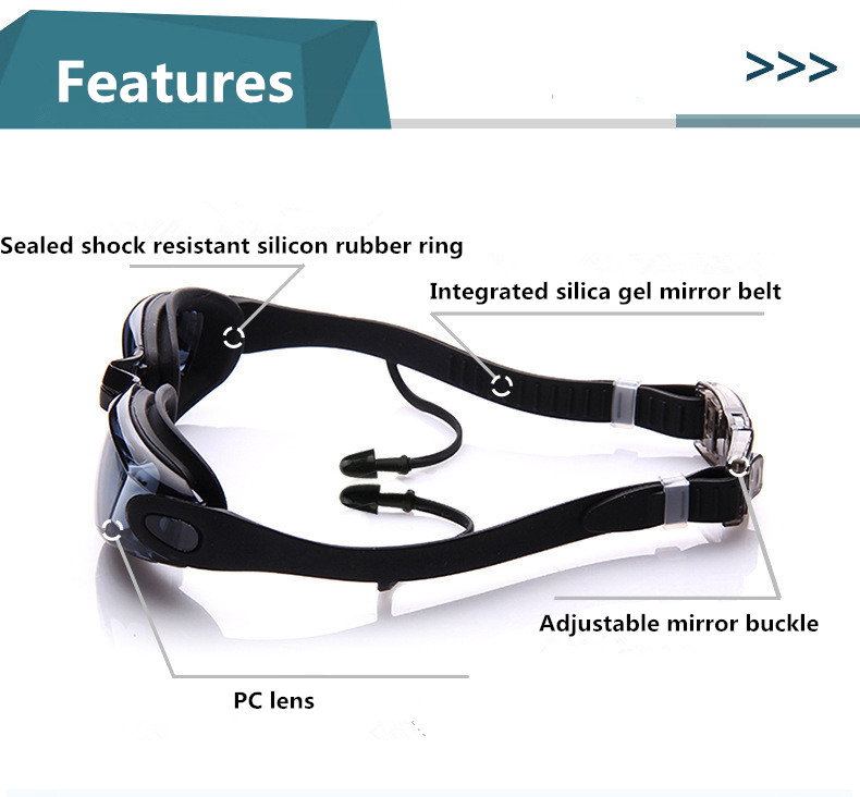 Gafas de natación para adultos - Swim Goggles Anti Fog Uv reseña y precio
