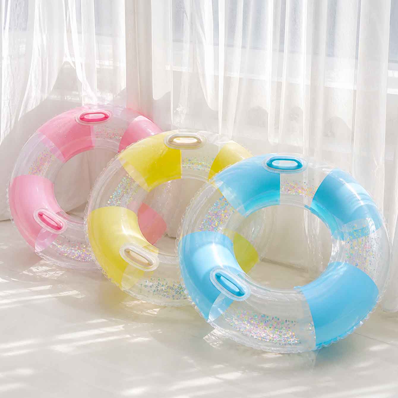 1 Flotador de Piscina con Asas - Pool Float Ring Inflatable reseña y precio