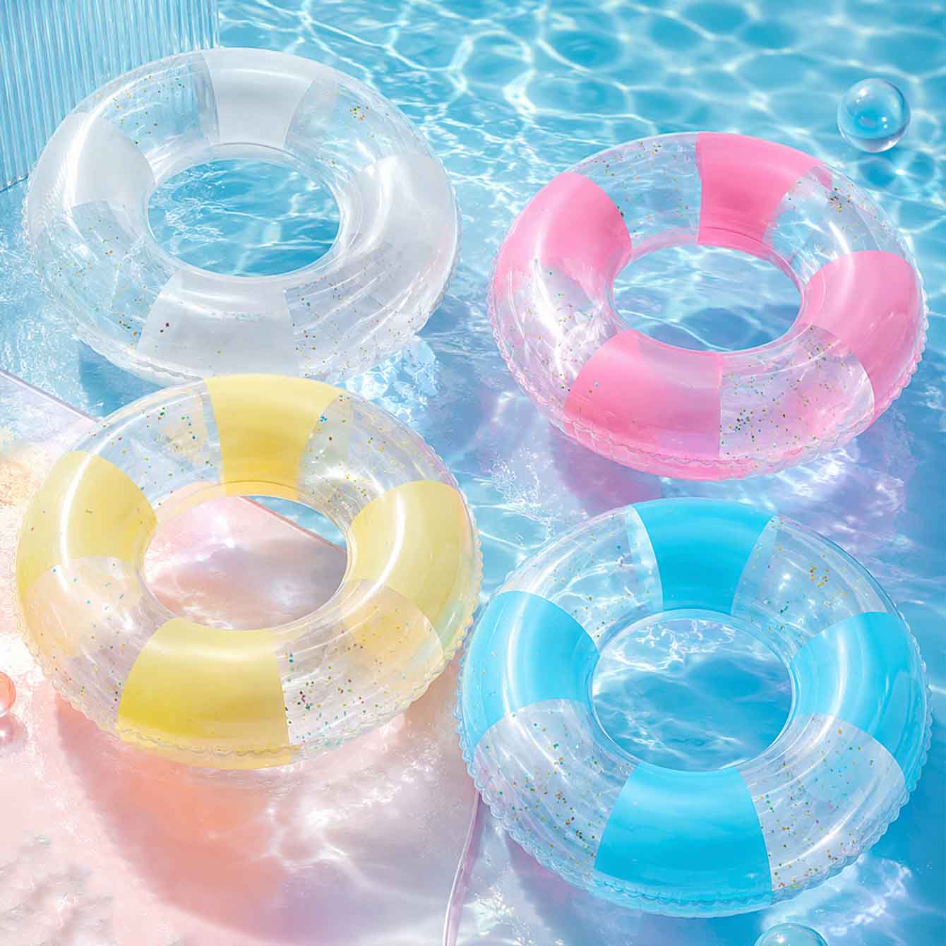 1 Flotador de Piscina con Asas - Pool Float Ring Inflatable reseña y precio