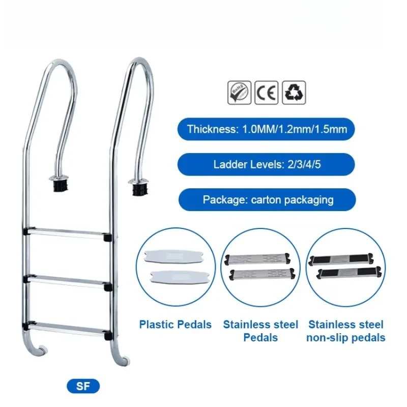 Escalera para Piscina Elevada  - Pool Ladder Above Ground reseña y precio