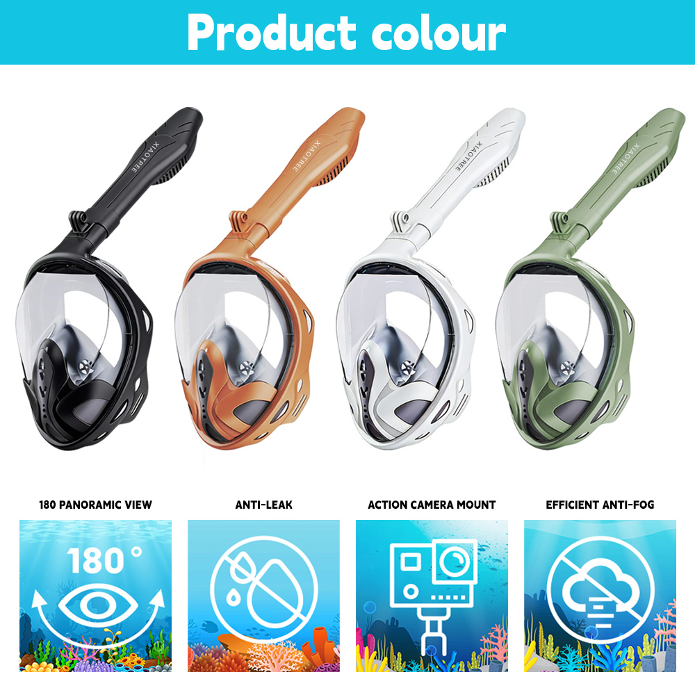 Máscara de Snorkel de Cara Com - Snorkel Mask Full Face reseña y precio