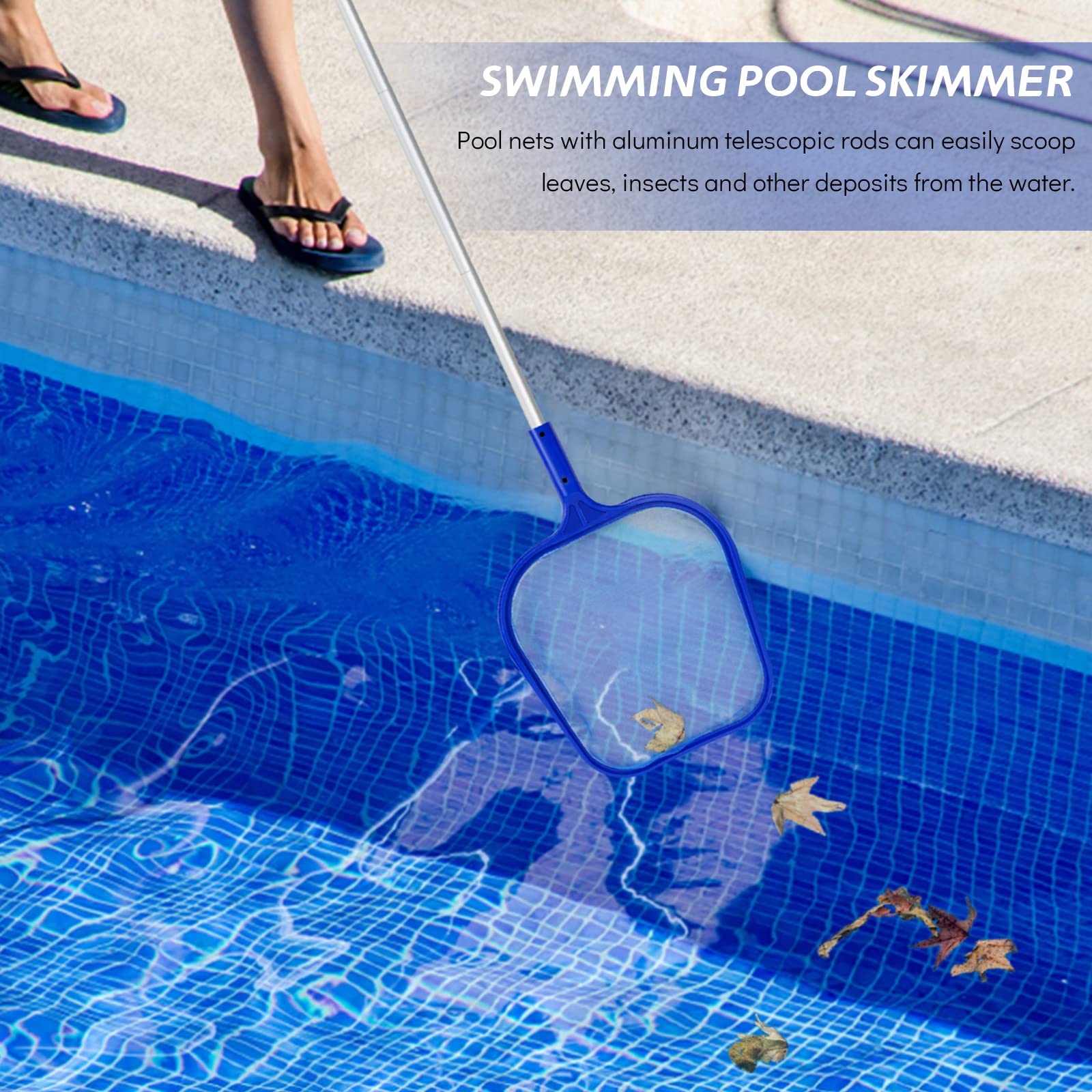 Red de Limpieza para Piscinas, - Pool Skimmer Net reseña y precio