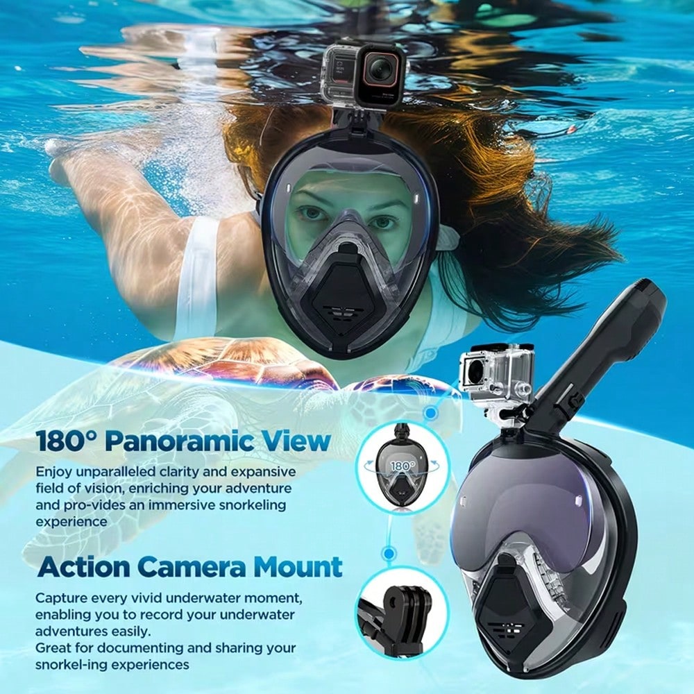 Máscara de Snorkel Completa De - Snorkel Mask Full Face reseña y precio