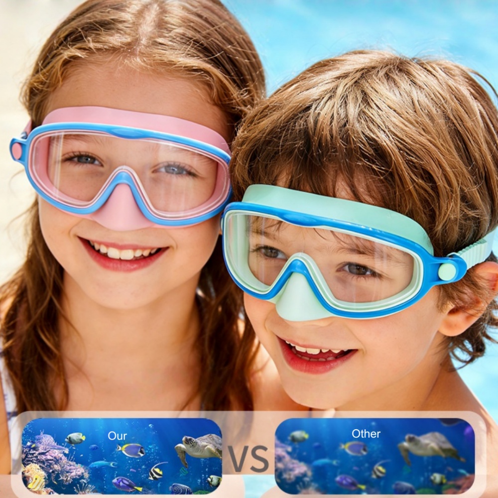 Gafas de Natación para Niños c - Swim Goggles Anti Fog Uv reseña y precio