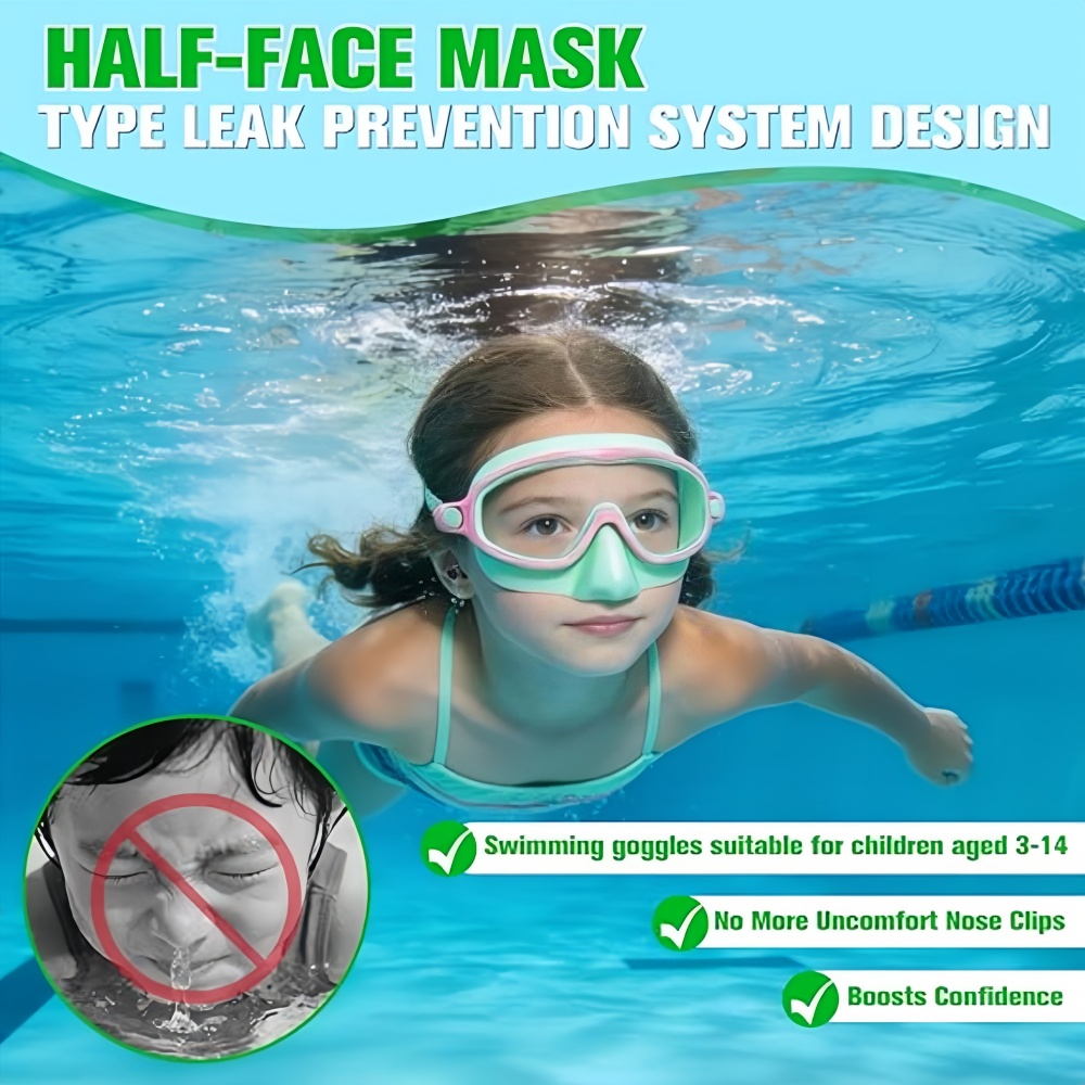 Gafas de Natación para Niños c - Swim Goggles Anti Fog Uv reseña y precio