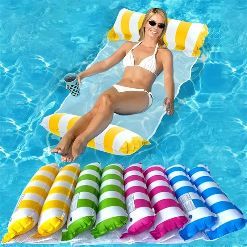 Flotadores inflables para pisc - Pool Lounger Inflatable reseña y precio