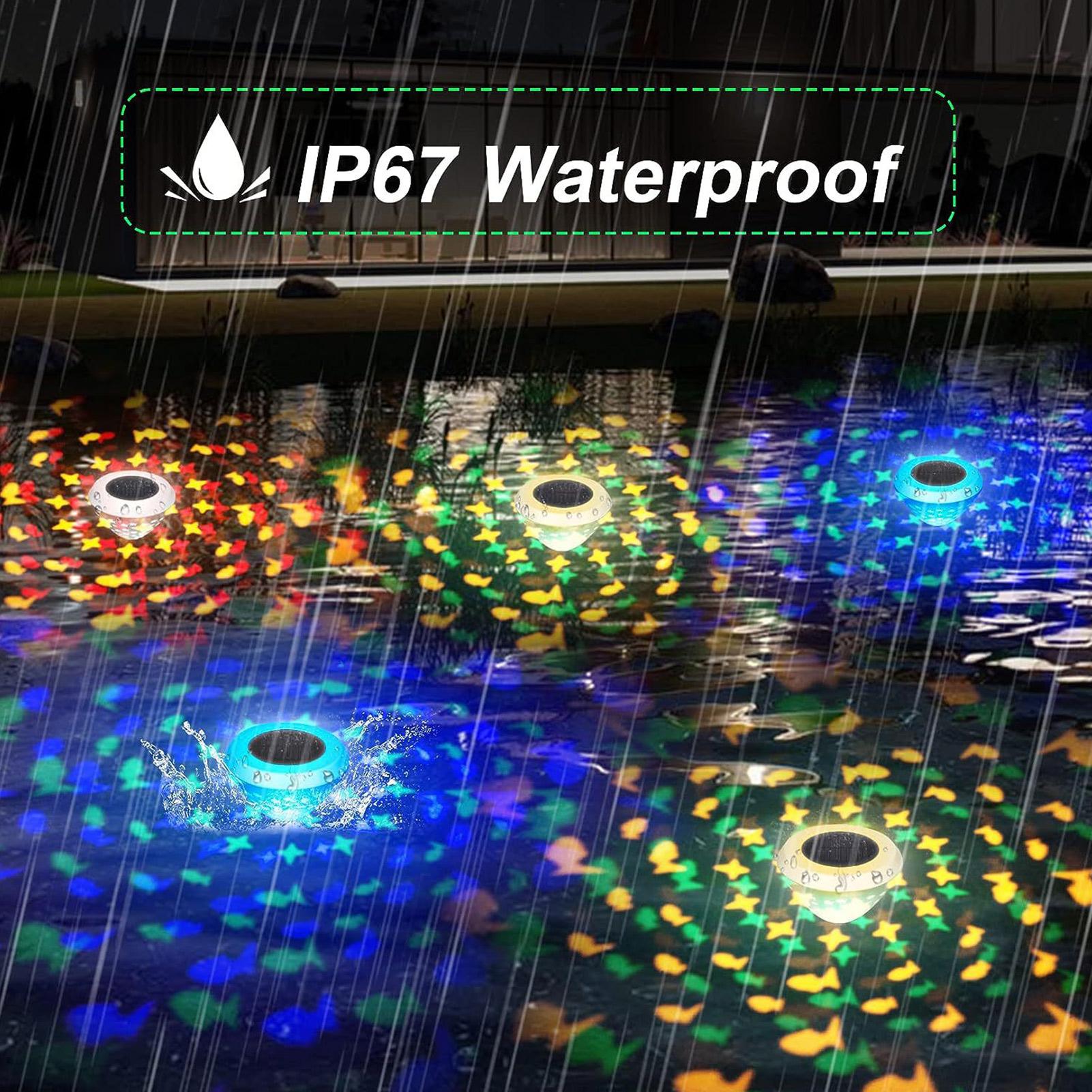 Luces Flotantes para Piscina c - Pool Light Solar Rechargeable reseña y precio