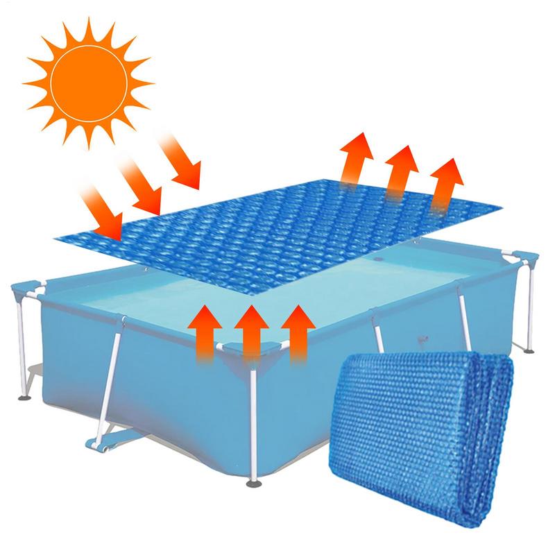 Cubierta Solar para piscina, p - Pool Cover Waterproof reseña y precio