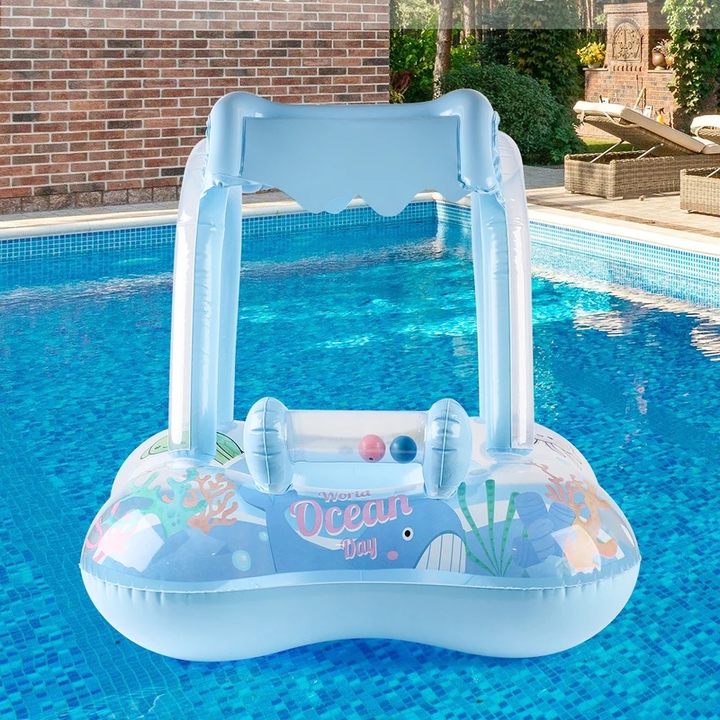Flotador inflable para piscina - Pool Float Ring Inflatable reseña y precio