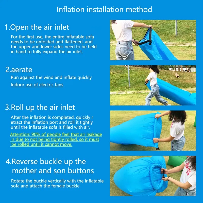 Sofá inflable portátil, ligero - Pool Lounger Inflatable reseña y precio