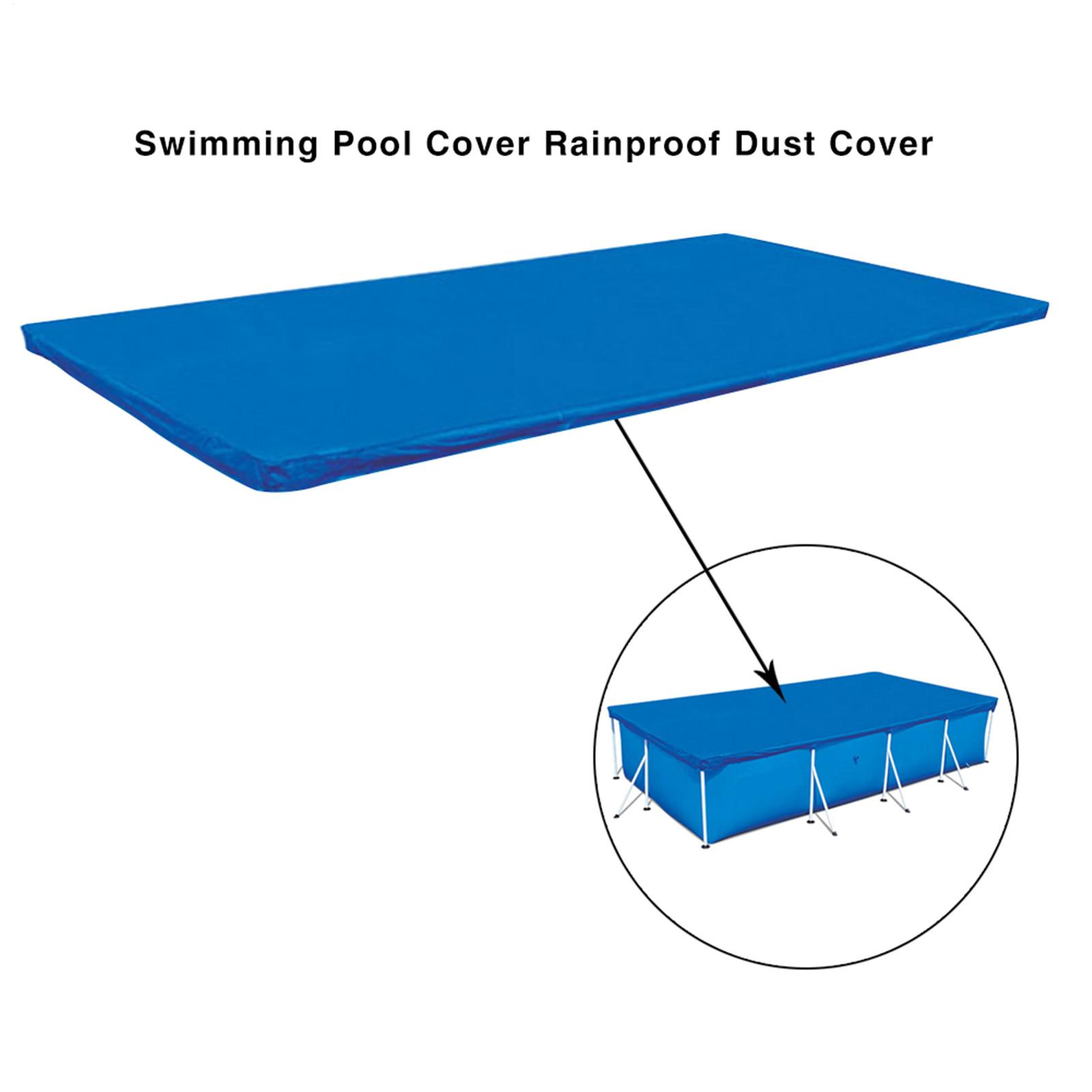 Cubierta rectangular para pisc - Pool Cover Waterproof reseña y precio