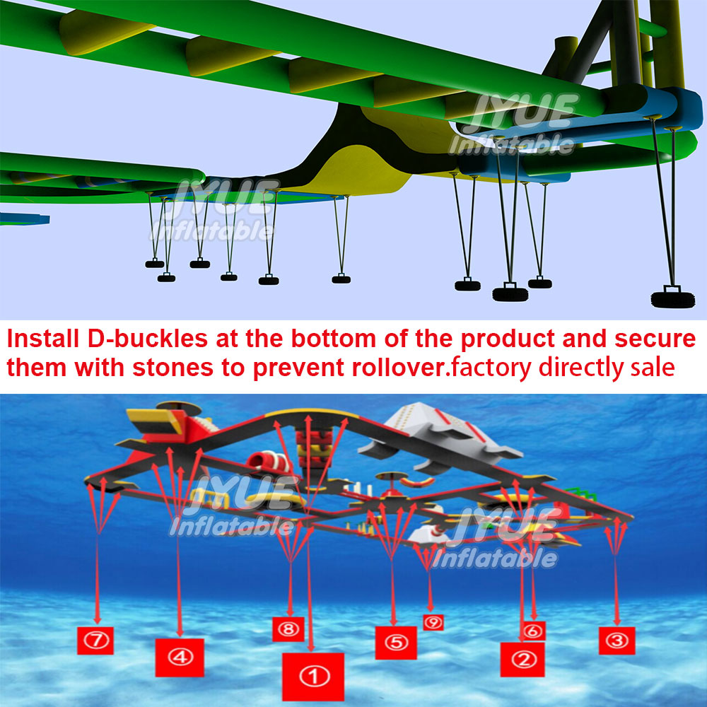 Parque Acuático Inflable Comer - Water Slide Inflatable reseña y precio