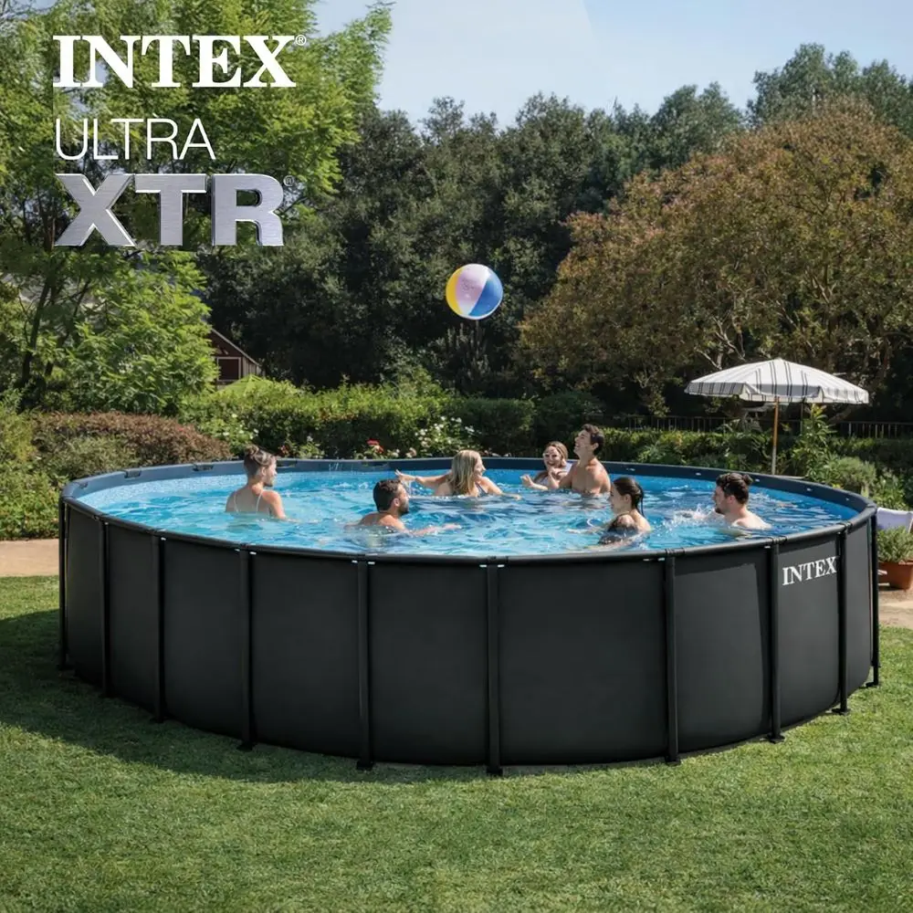 Piscina redonda sobre el suelo - Pool Ladder Above Ground reseña y precio
