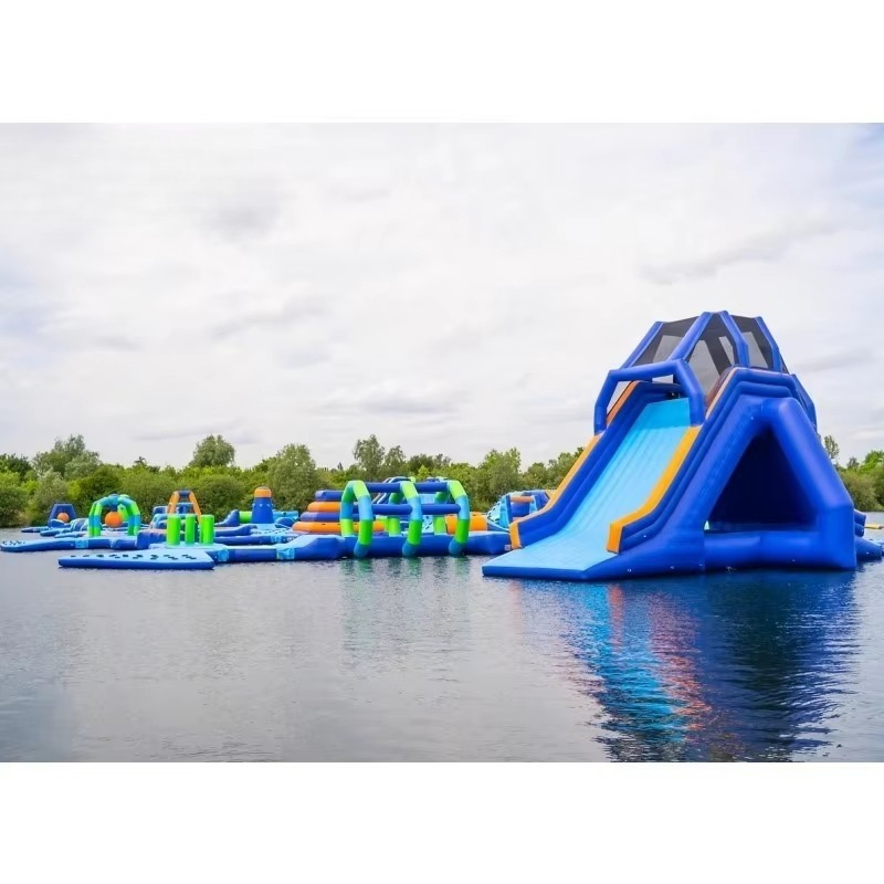 Parque Acuático Inflable Comer - Water Slide Inflatable reseña y precio